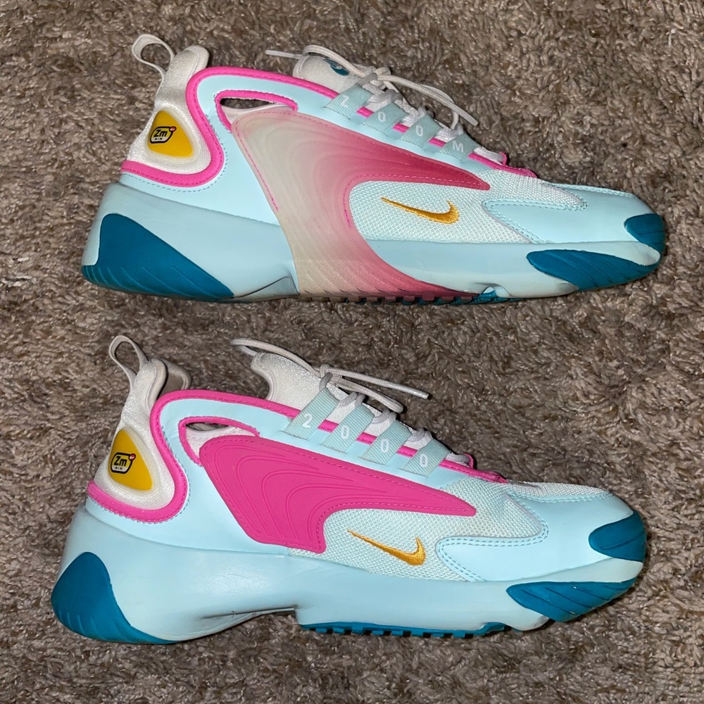 Women’s Teal/Pink Nike Zoom 2k